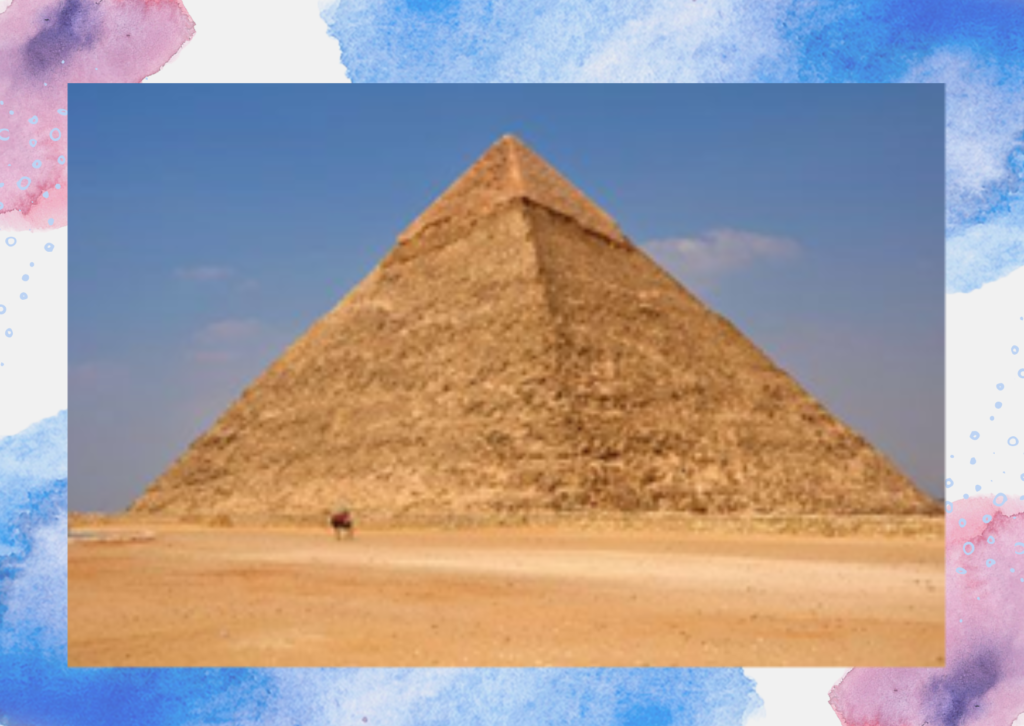 cool math art the Great Pyramid of Giza spotlighted the significance its architect placed on the golden ratio
