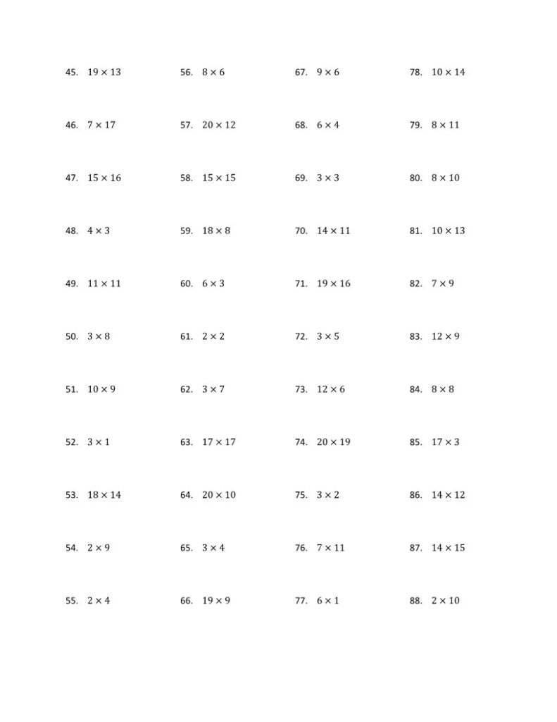 free math worksheets Multiplication_1 (2)
