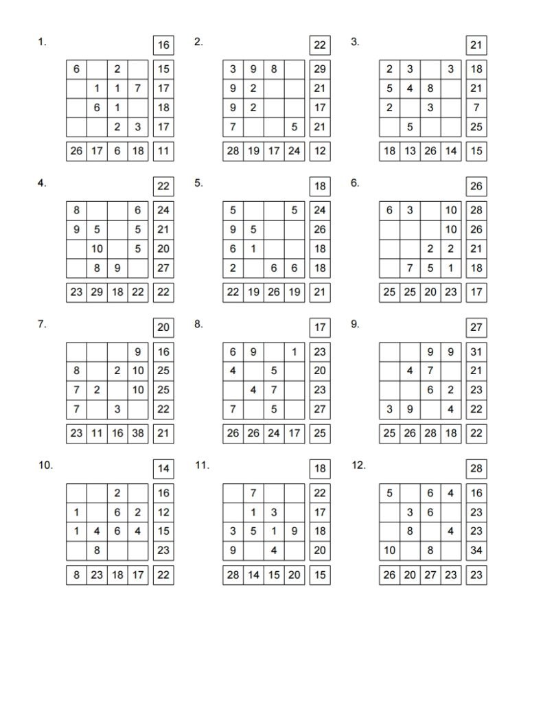 math worksheets Addition Boxes[1] (1)