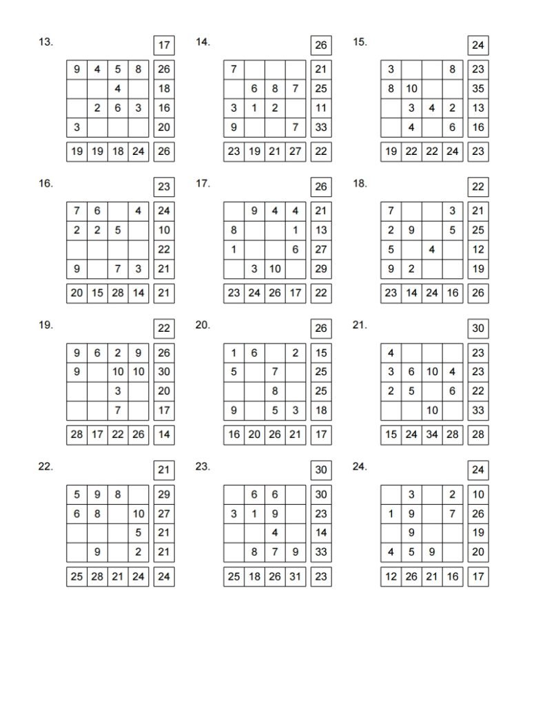math worksheets Addition Boxes[1] (2)